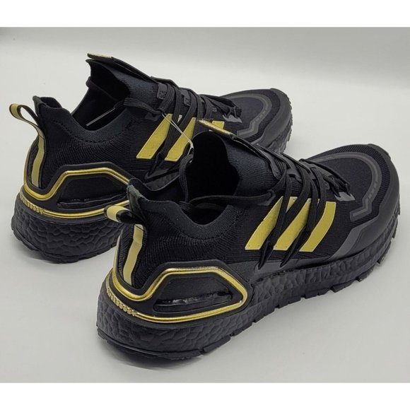 Adidas Ultraboost 20 Explorer 'Black Gold Metallic' H03051 - Picture 4 of 11
